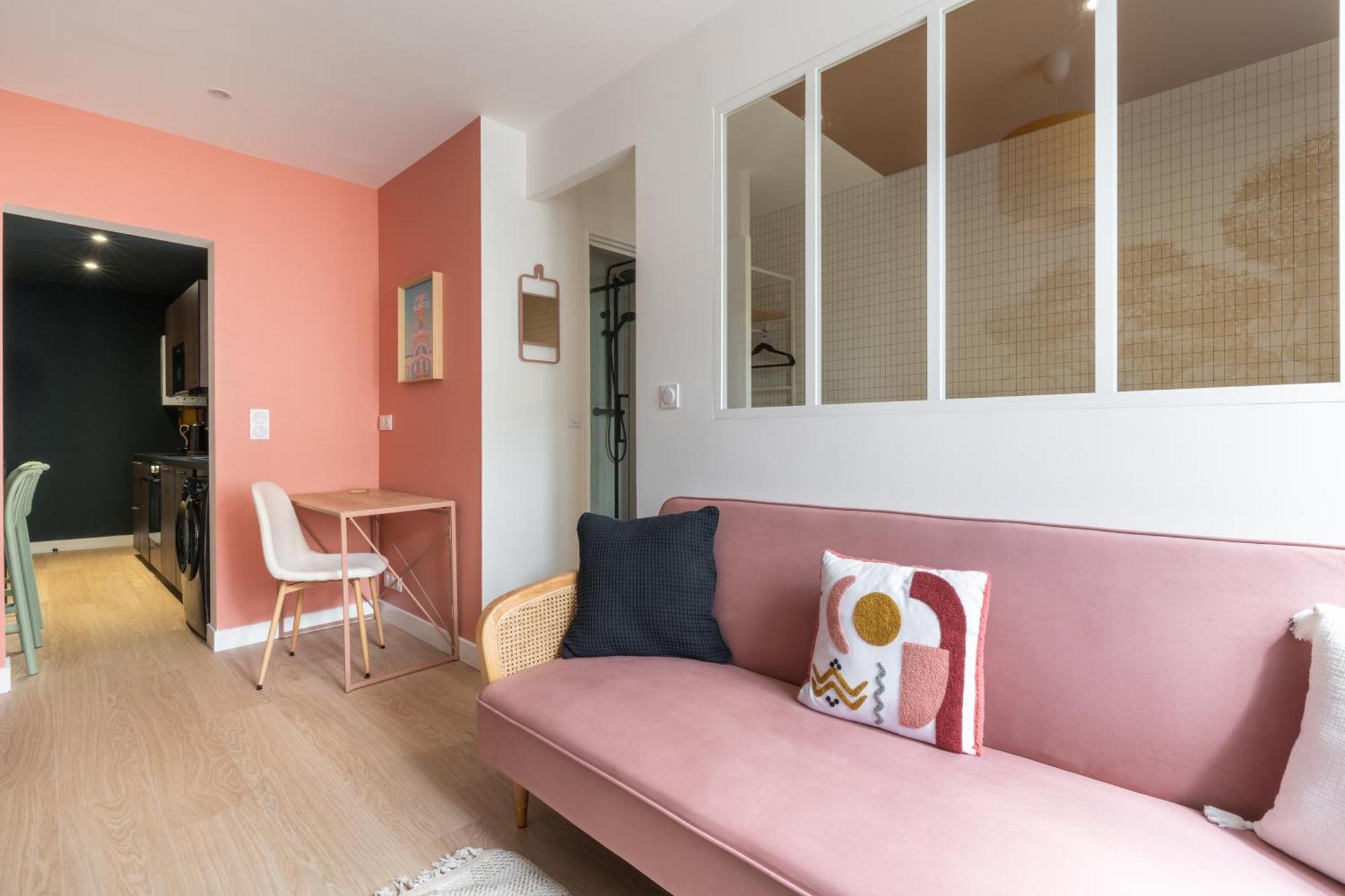 Appartement Elegant Proche Tramway & Centre-Ville Nantes Bagian luar foto