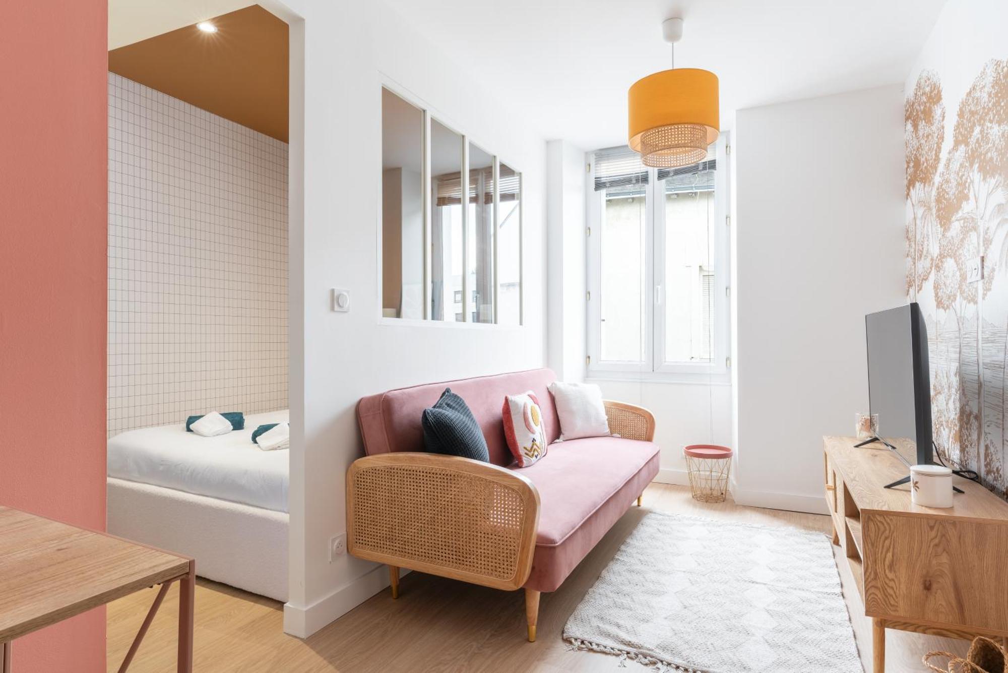 Appartement Elegant Proche Tramway & Centre-Ville Nantes Bagian luar foto